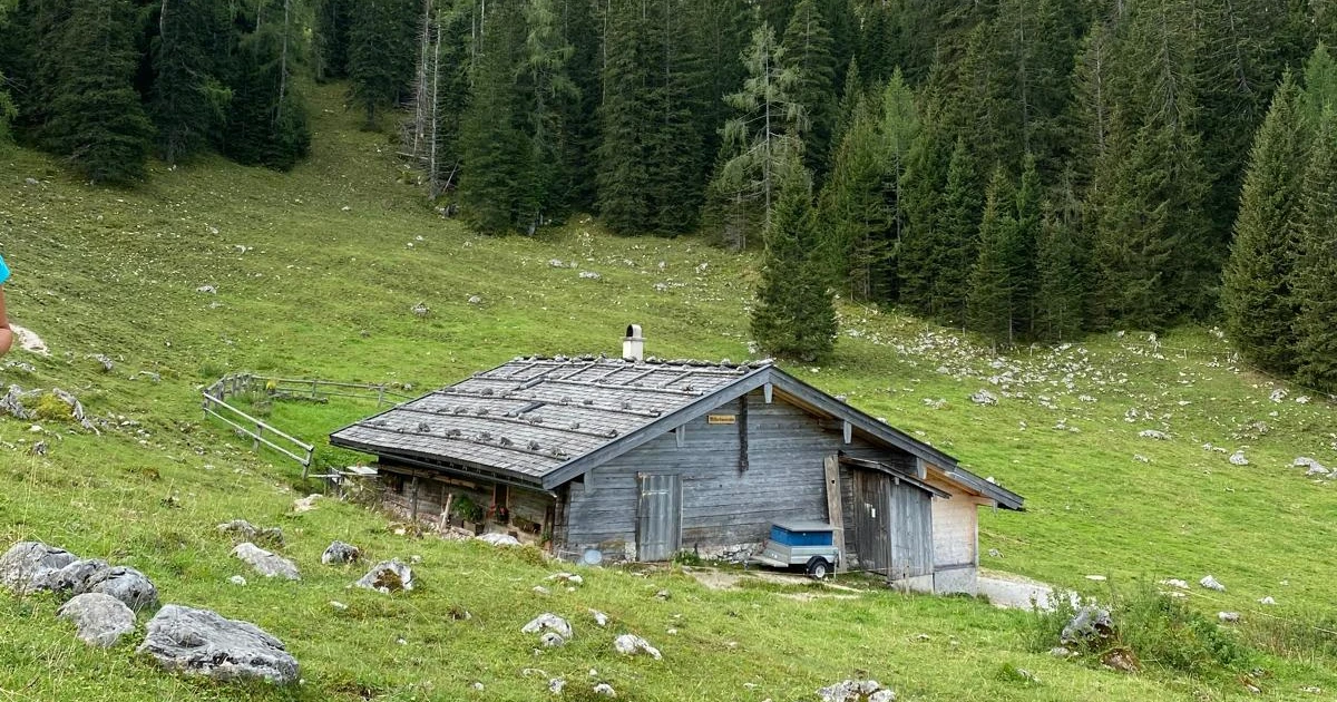 Die Mitterkaseralm - Wanderung auf das Watzmannhaus